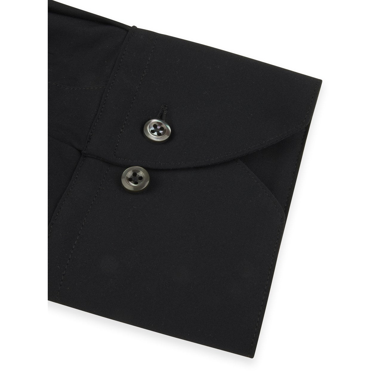 Stenströms Casual Jersey Shirt / Black