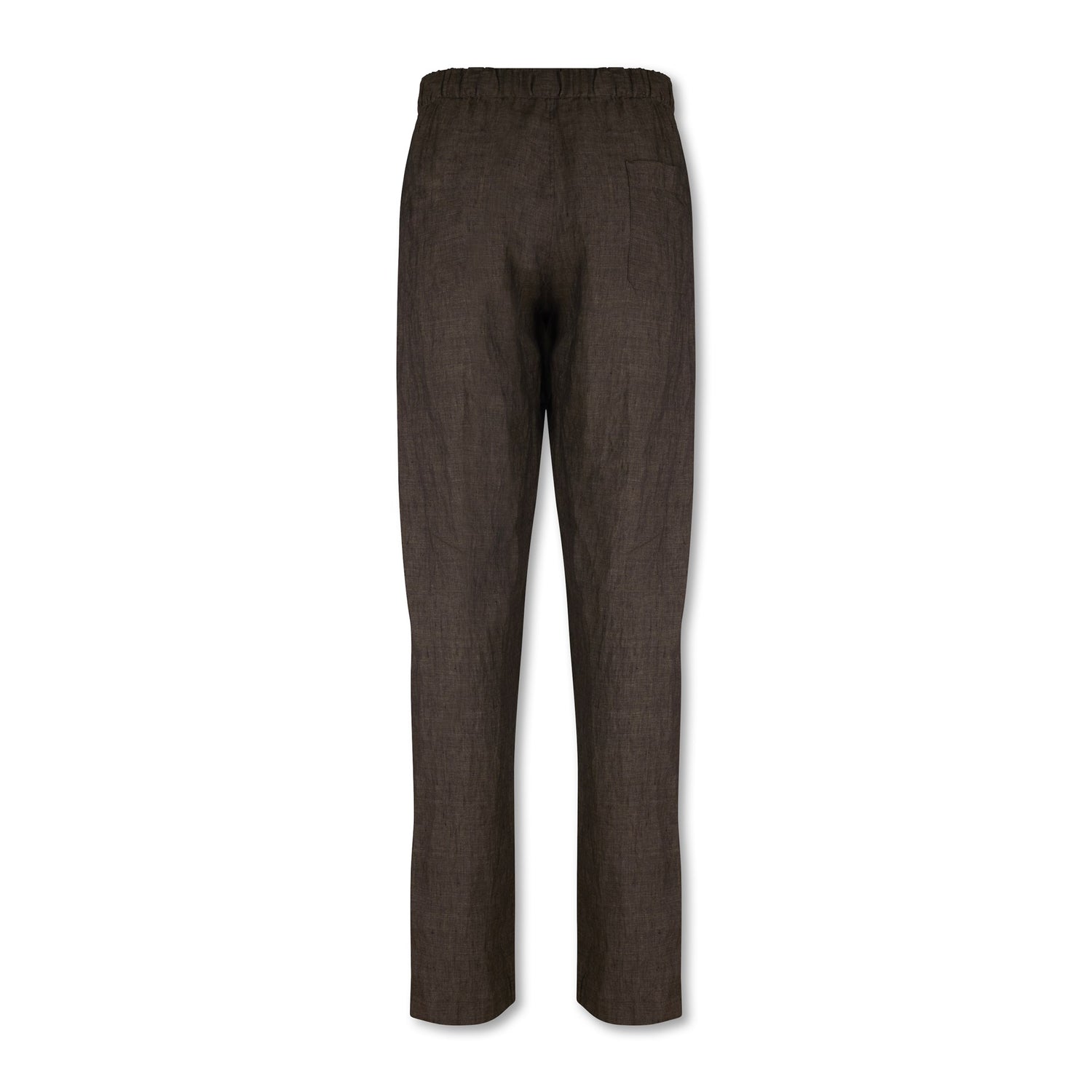 Stenströms Linen Drawstring Pants / Brown