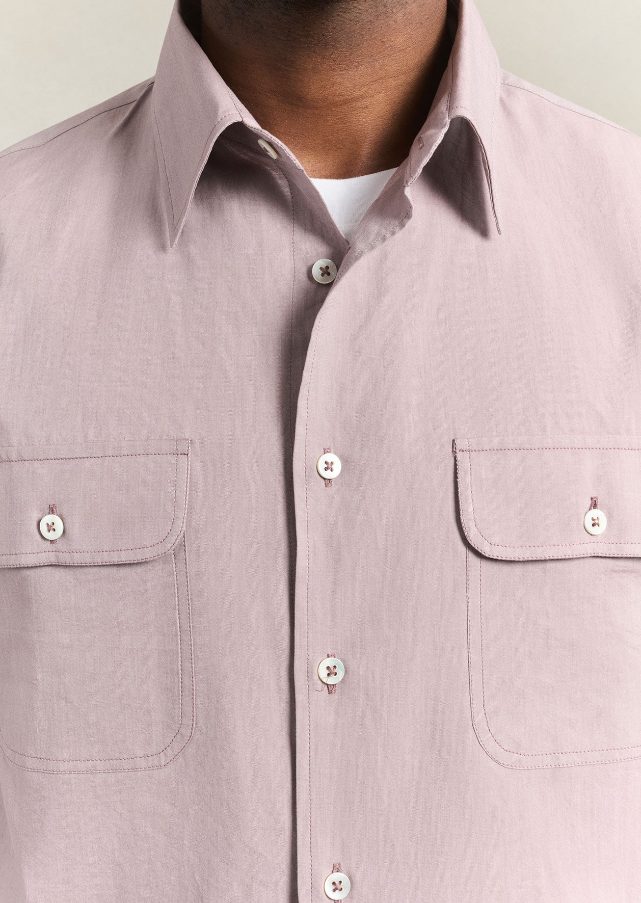 De Bonne Facture Artist Shirt / Rosewood