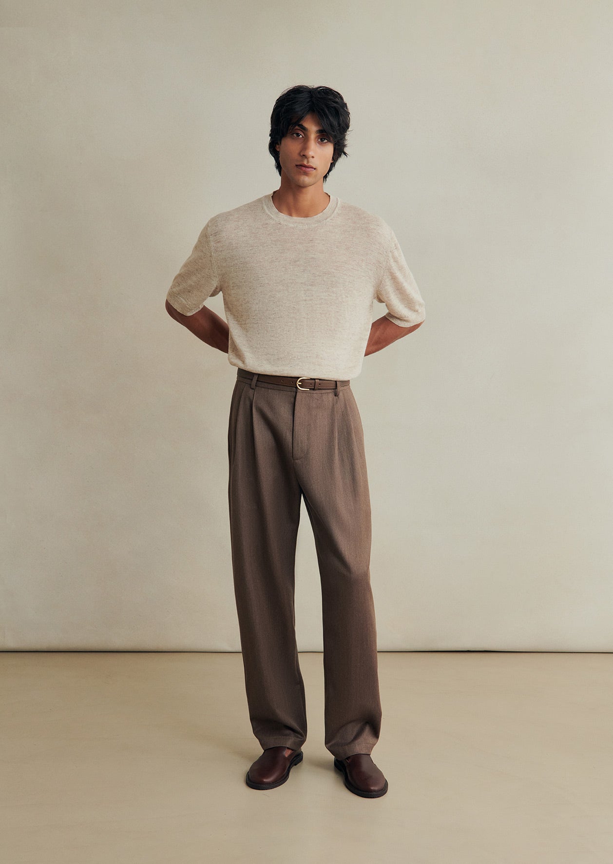 De Bonne Facture Artist Trousers / Taupe