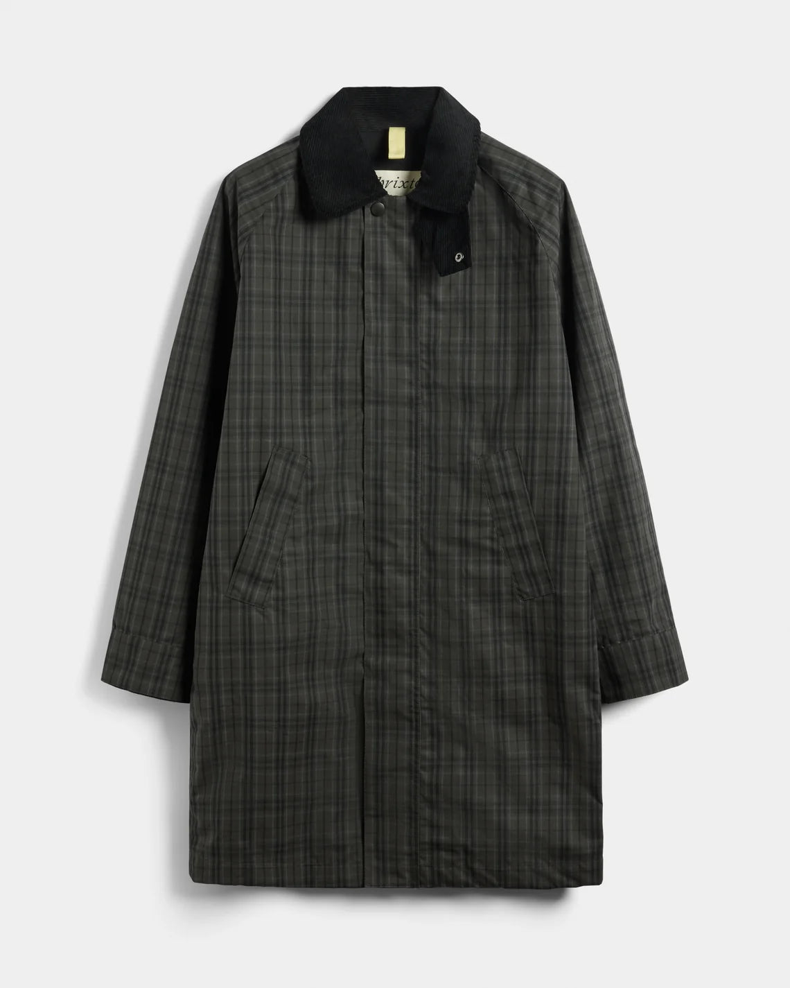 Brixtol Textiles Hayden Wax Jacket / Black Check