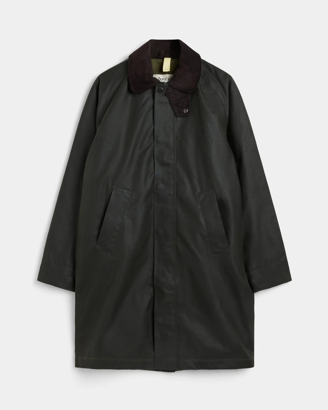 Brixtol Textiles Hayden Wax Jacket / Olive