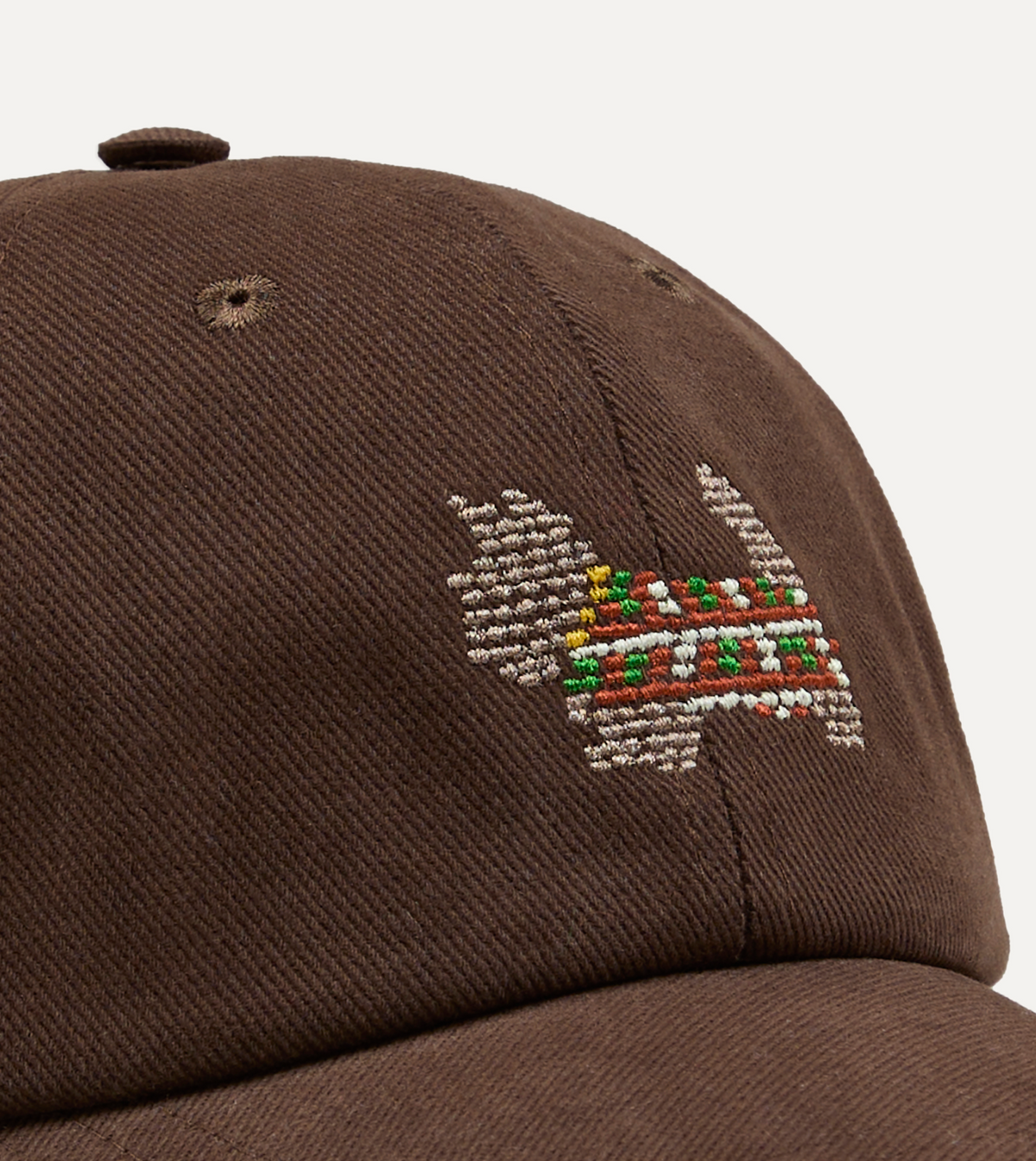 Drake's Scotty Cotton Twill Baseball Cap / Brown