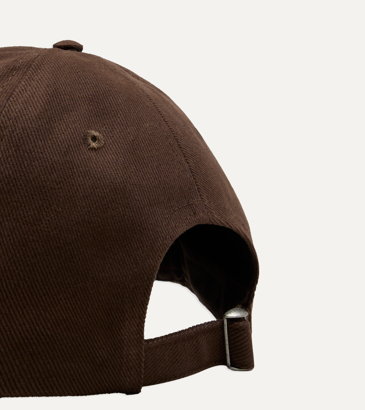 Drake's Scotty Cotton Twill Baseball Cap / Brown