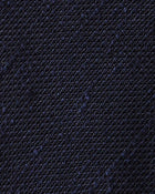 Viola Milano Solid Woven Grenadine/Shantung Tie / Navy