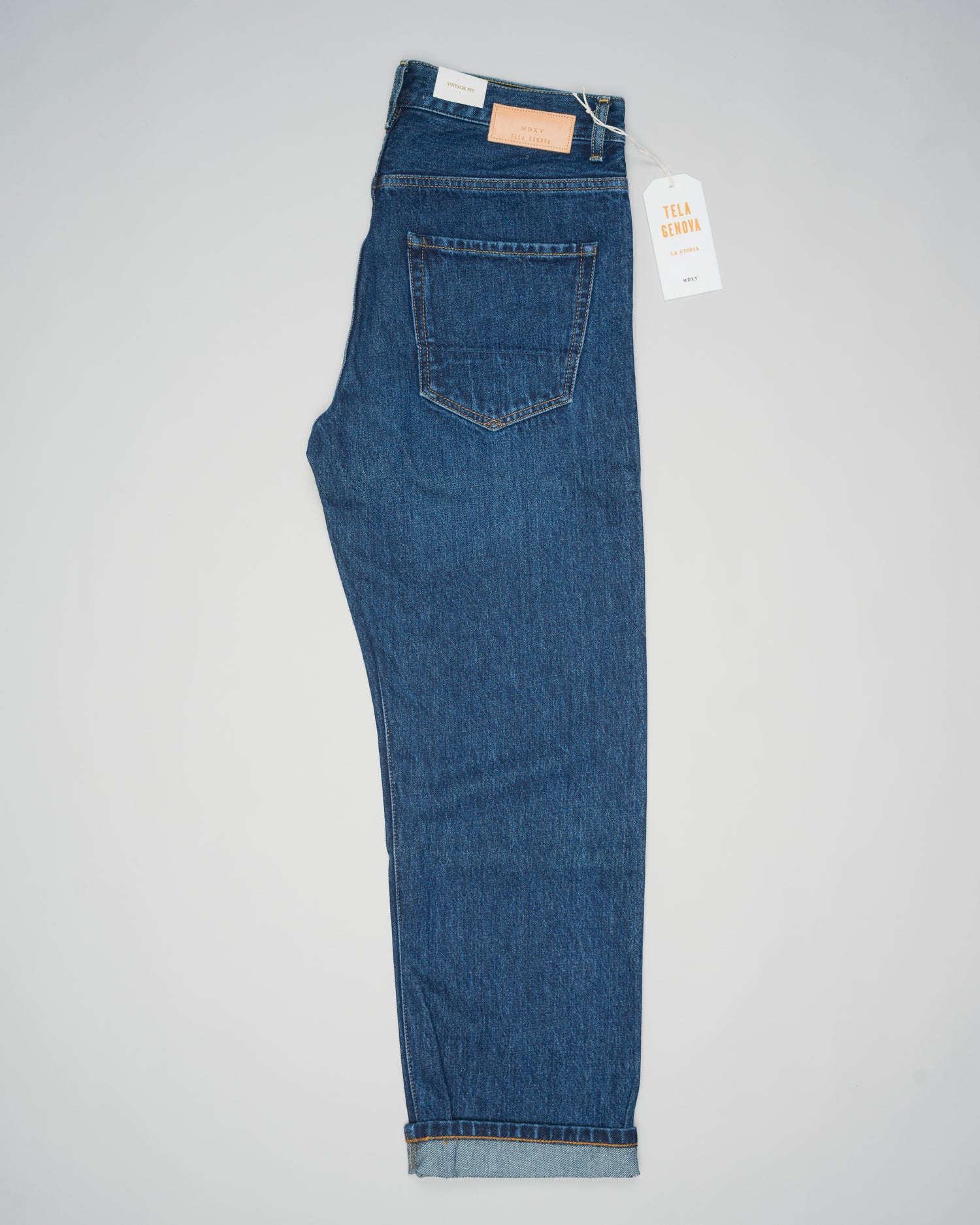 Tela Genova Rodolfo Vintage Fit Jeans / Blue
