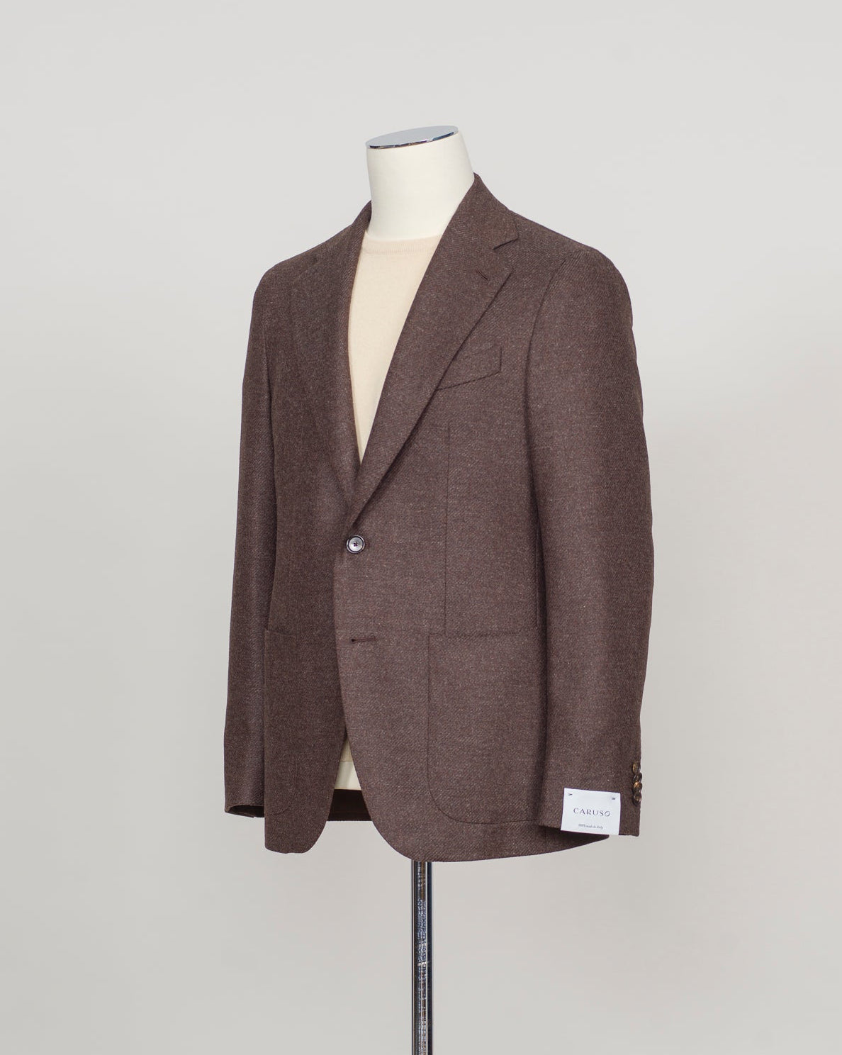 Caruso Wool & Cashmere Jacket / Brown