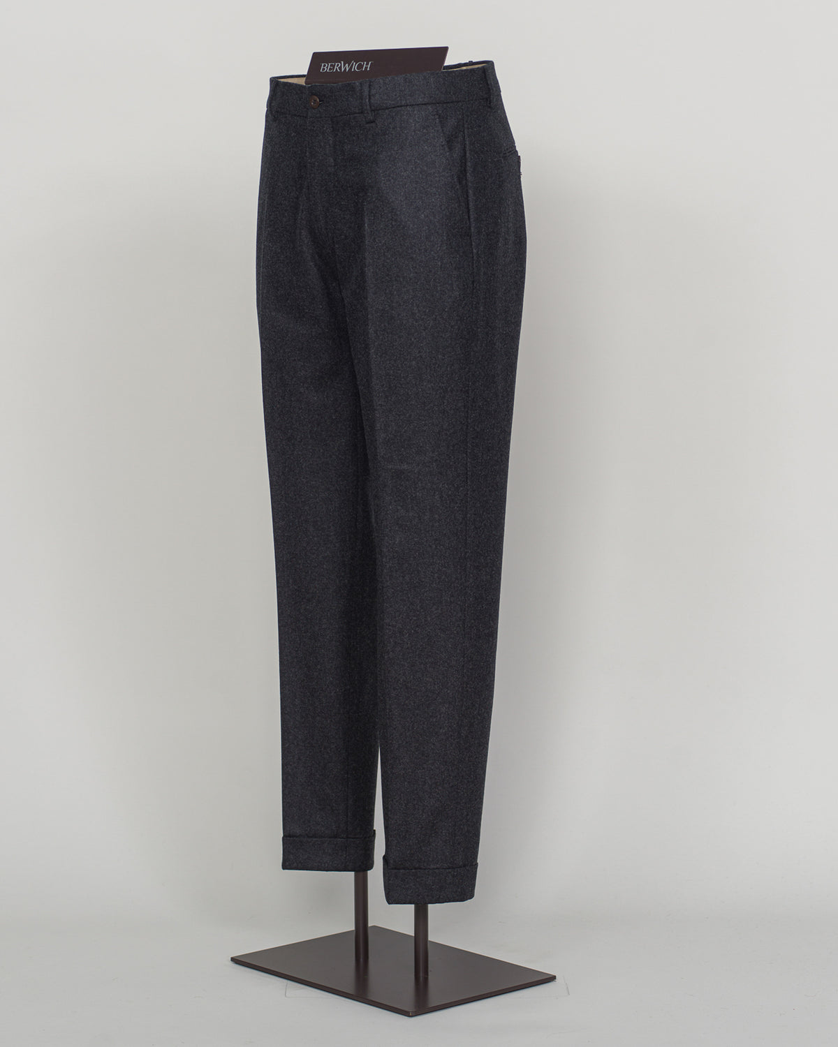 Berwich VBC Flannel Trousers / Anthracite