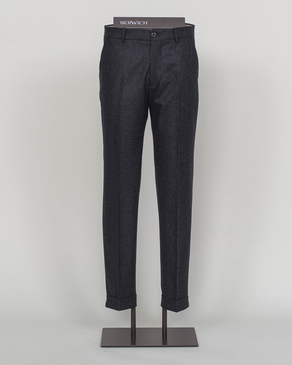 Berwich VBC Flannel Trousers / Anthracite