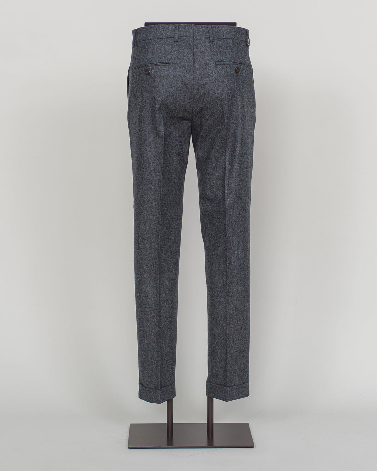 Berwich VBC Flannel Trousers / Dark Grey
