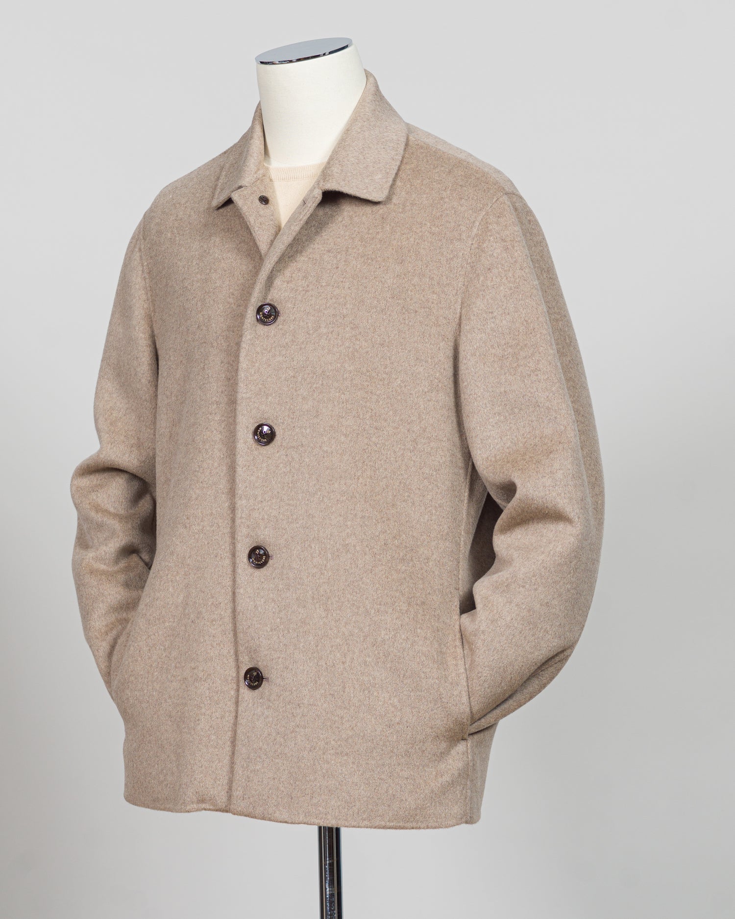 Elevate your essentials with the Montecore Cashmere Jacket in timeless beige. Crafted from pure cashmere, this luxurious layer delivers uncompromising softness and warmth for year-round sophistication. The refined silhouette pairs seamlessly with tailored trousers or relaxed separates, making it an investment piece that transcends seasons and trends. Expertly finished for longevity and comfort.