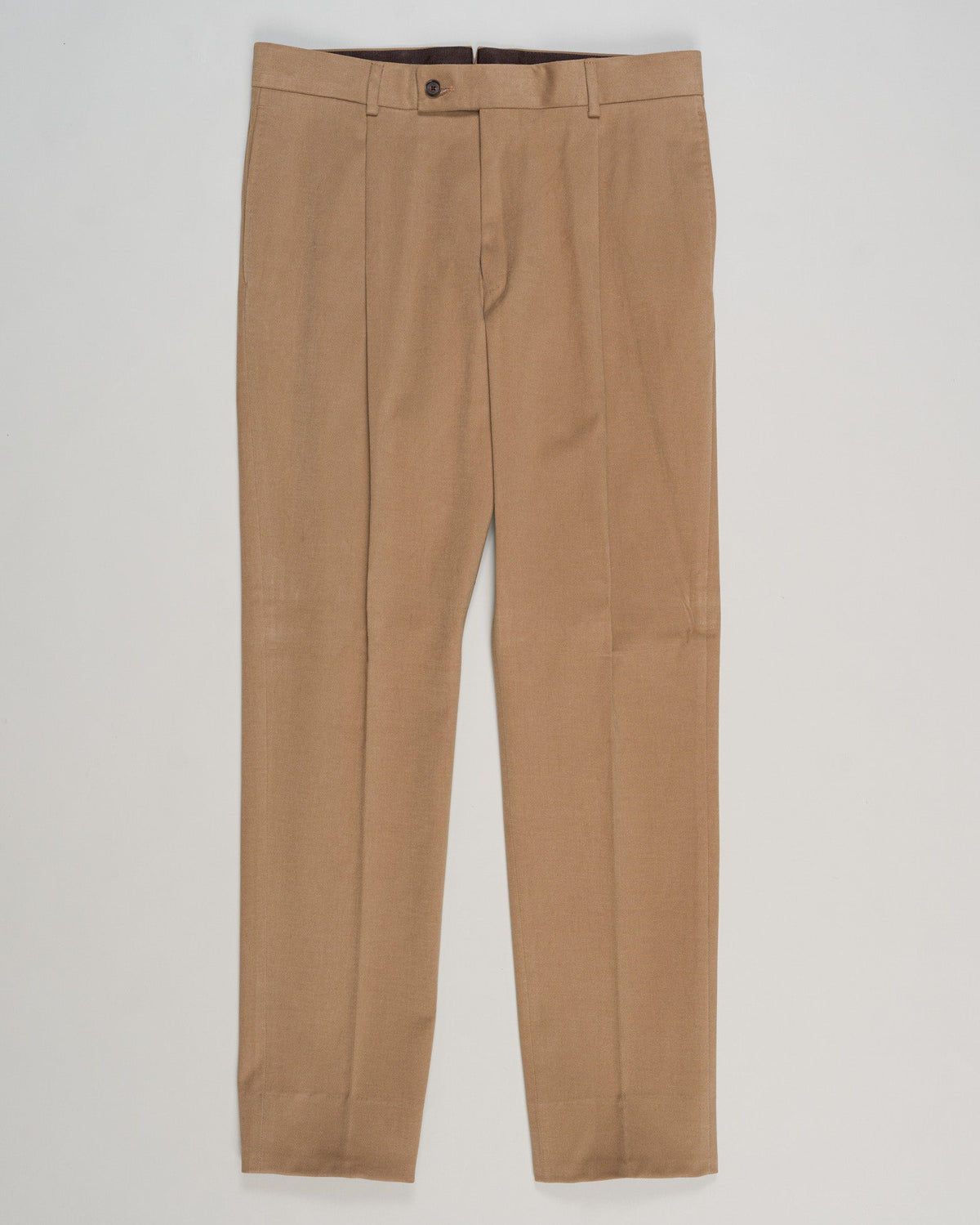 Refined cotton tailoring in a warm neutral tone. These brushed cotton trousers from Caruso deliver understated elegance through premium fabrication and precise construction. The biscotto shade complements both classic knitwear and formal shirting, making them a versatile foundation for refined wardrobes. Ideal for those seeking quality basics with measurable comfort and longevity. Caruso Brushed Cotton Trousers / Biscotto