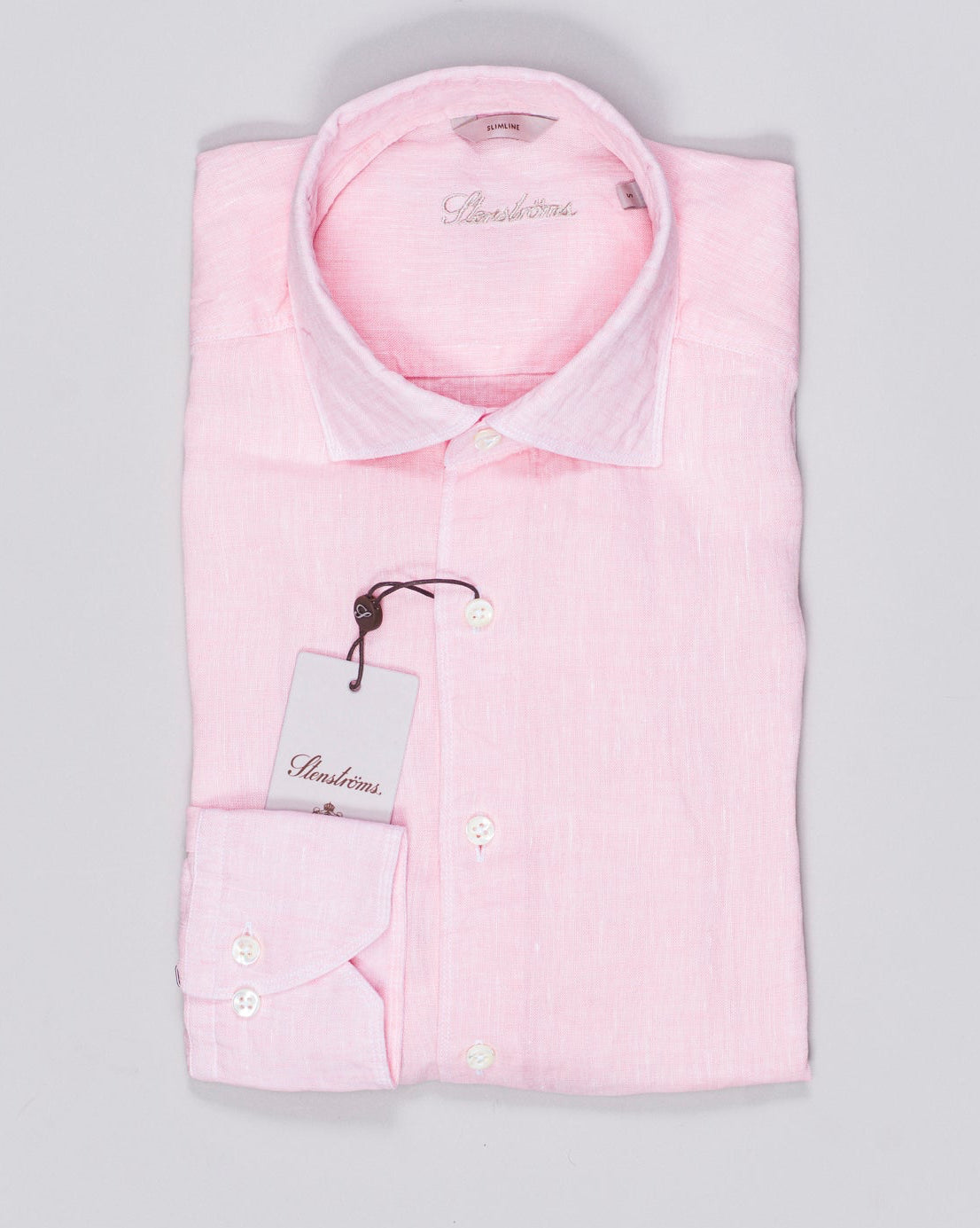 Art. 7747219170
Col. 500 Light Rosa
Slimline
100% Linen Stenströms Linen Shirt / Light Rosa