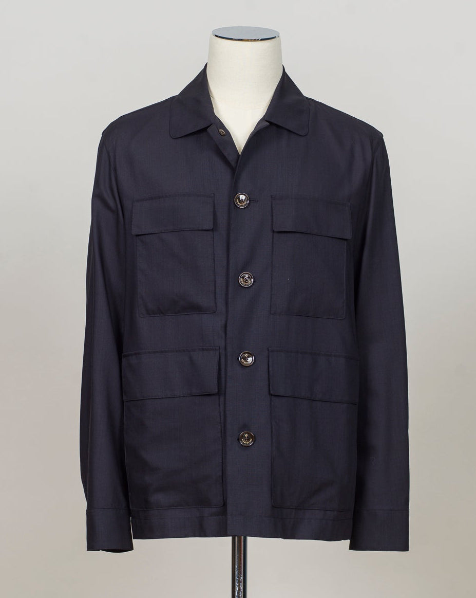 Color: Navy / 89
Composition: 100% extrafine combed wool
Article: S10MUC976-305
Buttons in front
Four pockets in front
Buttoned pockets inside
Buttoned cuffs Montecore Lightweight Wool Jacket / Navy