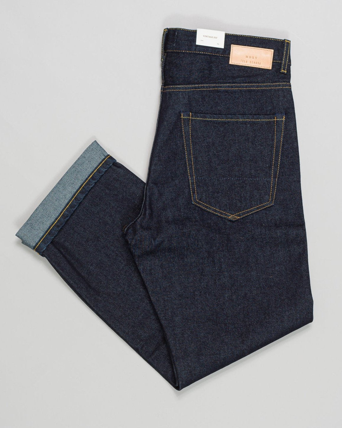 Composition: 100% Cotton
5-Pocket
Color: Dark Blue
Model: Rodolfo
Article: AO-14415
Selvedge denim
Made in Italy Tela Genova Raw Denim Vintage Fit Selvedge Jeans / Dark Blue
