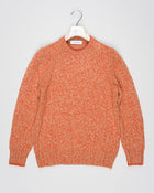Crew neck knit with a up-to-date, two toned melangé pattern. Fibers of geelong lambswool are extra crimped and curly. This makes it extremely soft, warm and comfortable to wear.
Article: 10158/25701
Color: 844 / Orange & Beige
Composition: 100% Virgin Wool (Super Geelong)
Made in Italy Gran Sasso Two-tone Wool Crew Neck / Orange
