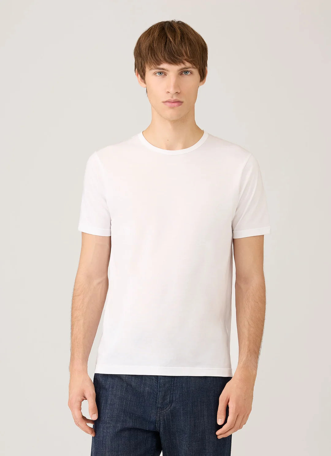 Sunspel Crew Neck T-Shirt / White