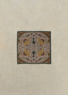 De Bonne Facture Printed Wool Scarf / Ispahan Folk Pattern