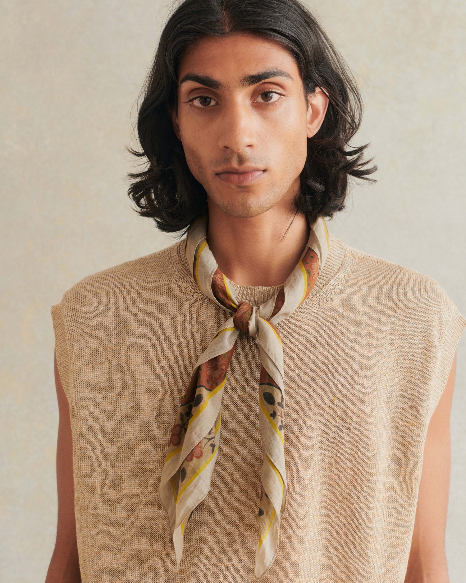 De Bonne Facture Ispahan Bandana / Brown