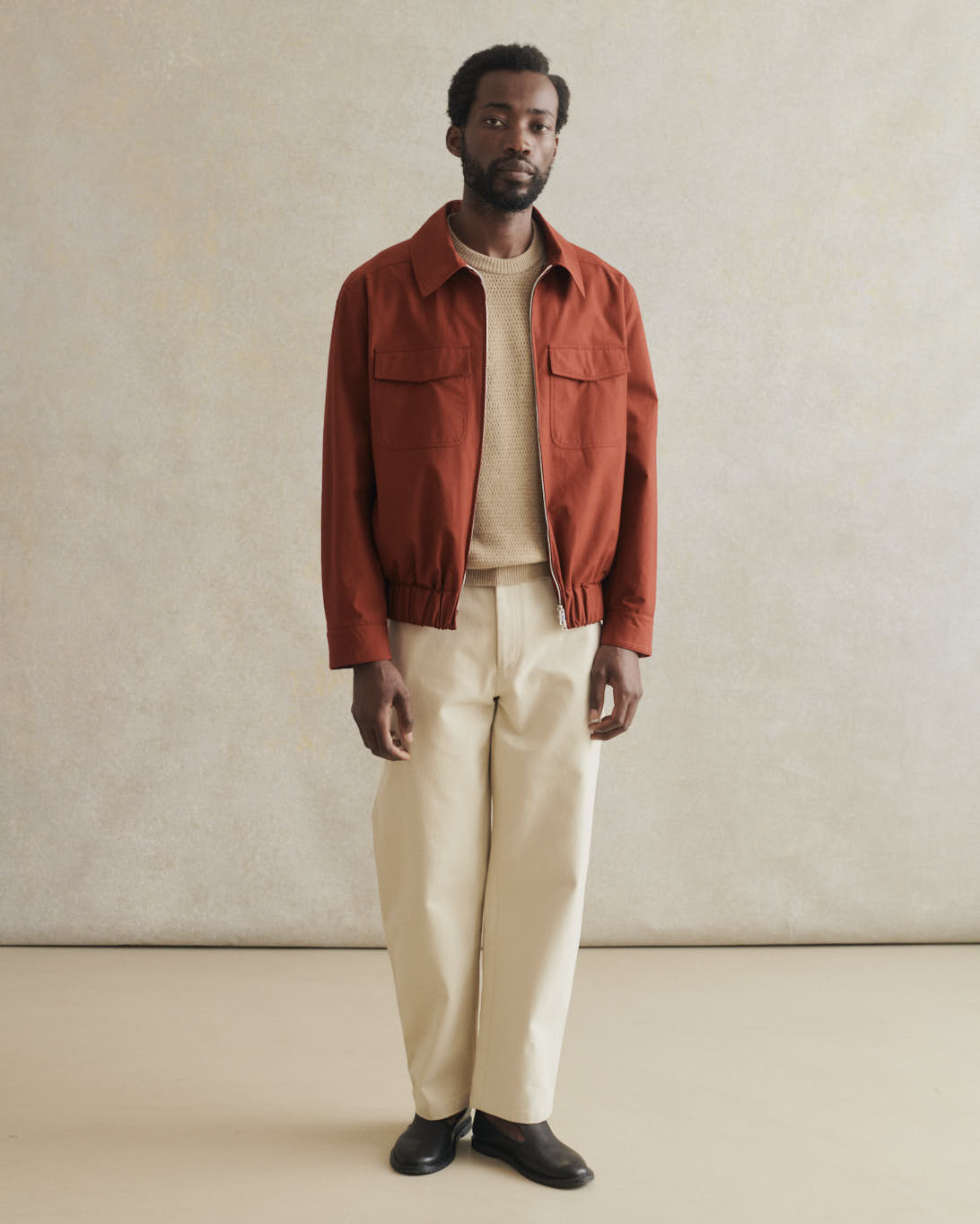 De Bonne Facture Student Jacket / Brick Red