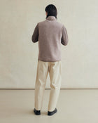 De Bonne Facture Boiled Wool Sherpa Vest / Beige