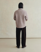 De Bonne Facture Boiled Wool Overshirt / Beige