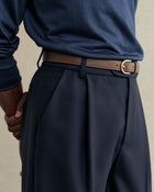 De Bonne Facture Grandad Trousers / Dark Navy