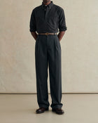 De Bonne Facture Grandad Trousers / Anthracite