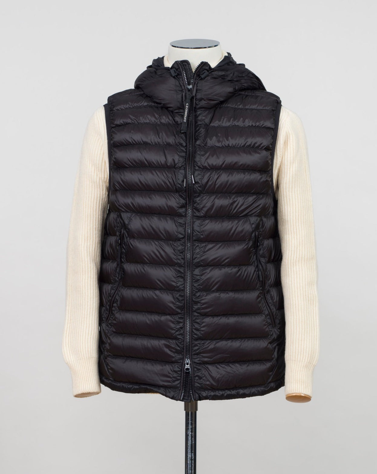 C.P. Company DD Shell Goggle Down Vest / Black – Vaatturiliike