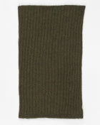 Possum fur has very fine, hollow fibers, similar to polar bear. It is very warm, light weight and durable. Combined with merino wool and silk it makes a outstanding material for knitwear. Possum fibre for Sauso -products is sourced from New Zealand where possums are a pest doing harm to forests and birds. Mod. SISU Col. Avoka / Green Material: 40% possum, 53% merino wool, 7% sil