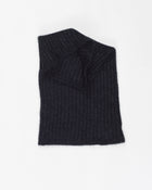 Possum fur has very fine, hollow fibers, similar to polar bear. It is very warm, light weight and durable. Combined with merino wool and silk it makes a outstanding material for knitwear. Possum fibre for Sauso -products is sourced from New Zealand where possums are a pest doing harm to forests and birds. Mod. SISU Col. Charcoal Material: 40% possum, 53% merino wool, 7% silk