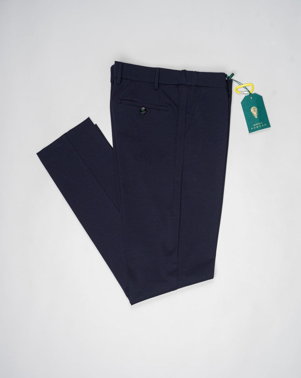 <ul> <li>Model: Morello</li> <li>Art. CN1026X</li> <li>57% cotton, 40% polyester, 3% elastane<br></li> <li>Color: Navy</li> <li>Made in Italy</li> </ul>