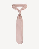 Viola Milano Square Pattern Selftipped Italian Silk Tie / Coral