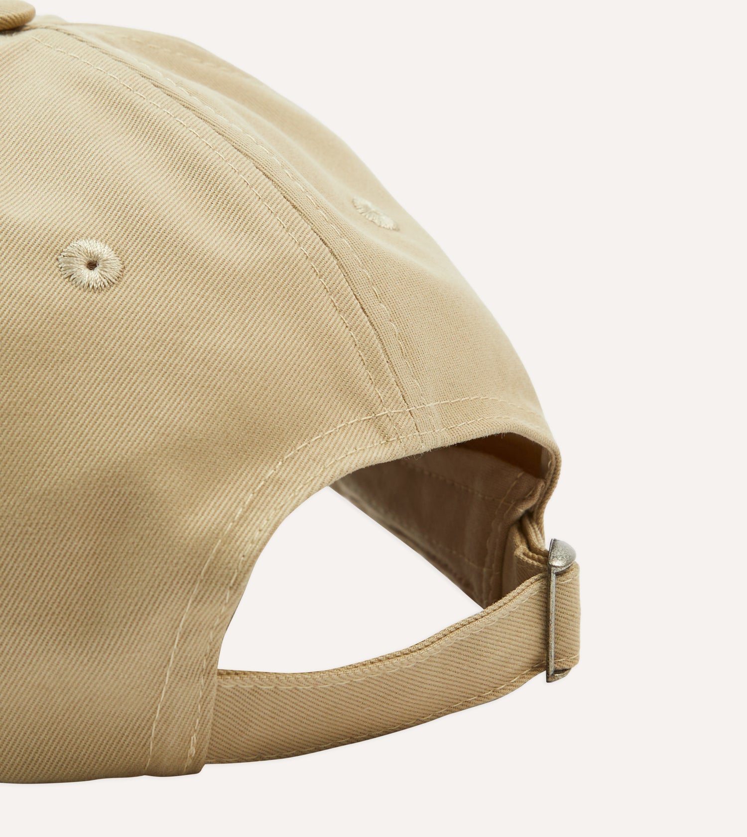Drake's D Flower Baseball Cap / Sand