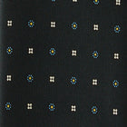 Viola Milano Mix Floral Selftipped Silk Tie / Forest