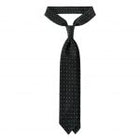 Viola Milano Mix Floral Selftipped Silk Tie / Forest