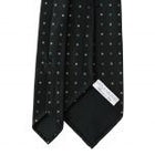 Viola Milano Mix Floral Selftipped Silk Tie / Forest