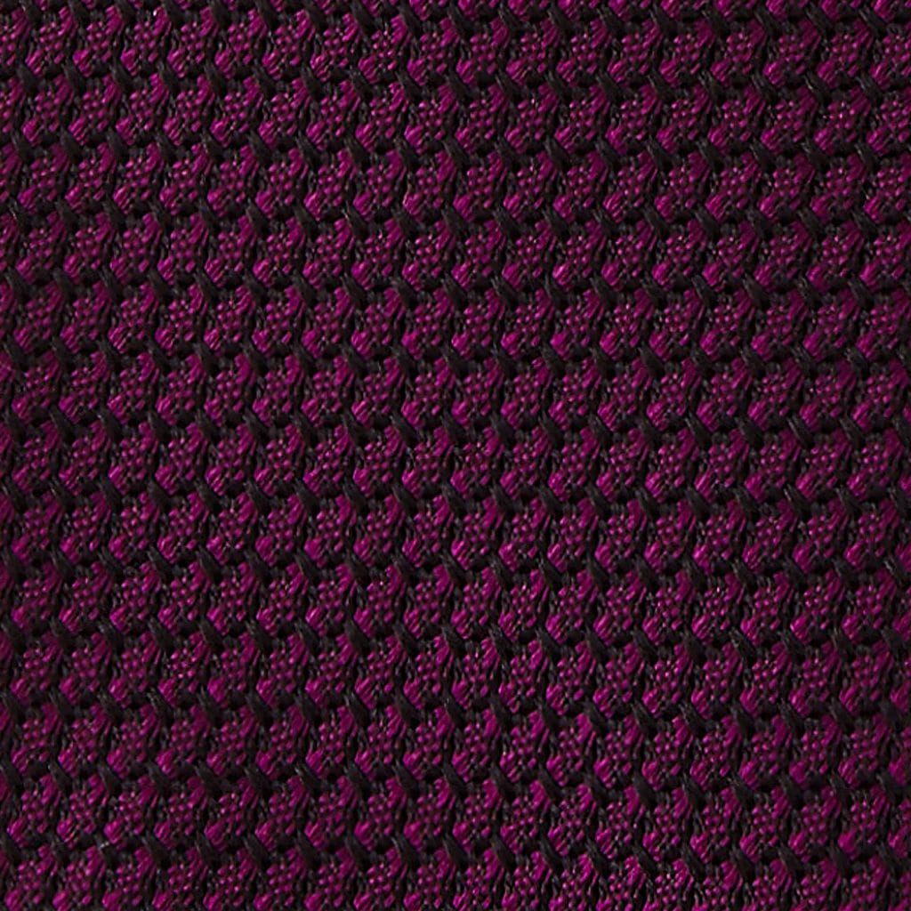 Viola Milano Grenadine Garza Grossa Unlined Silk Tie / Purple Mix