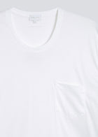 Mey Story T-shirt Round Neck With Breast Pocket White