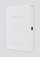 Mey Story T-shirt Round Neck With Breast Pocket White