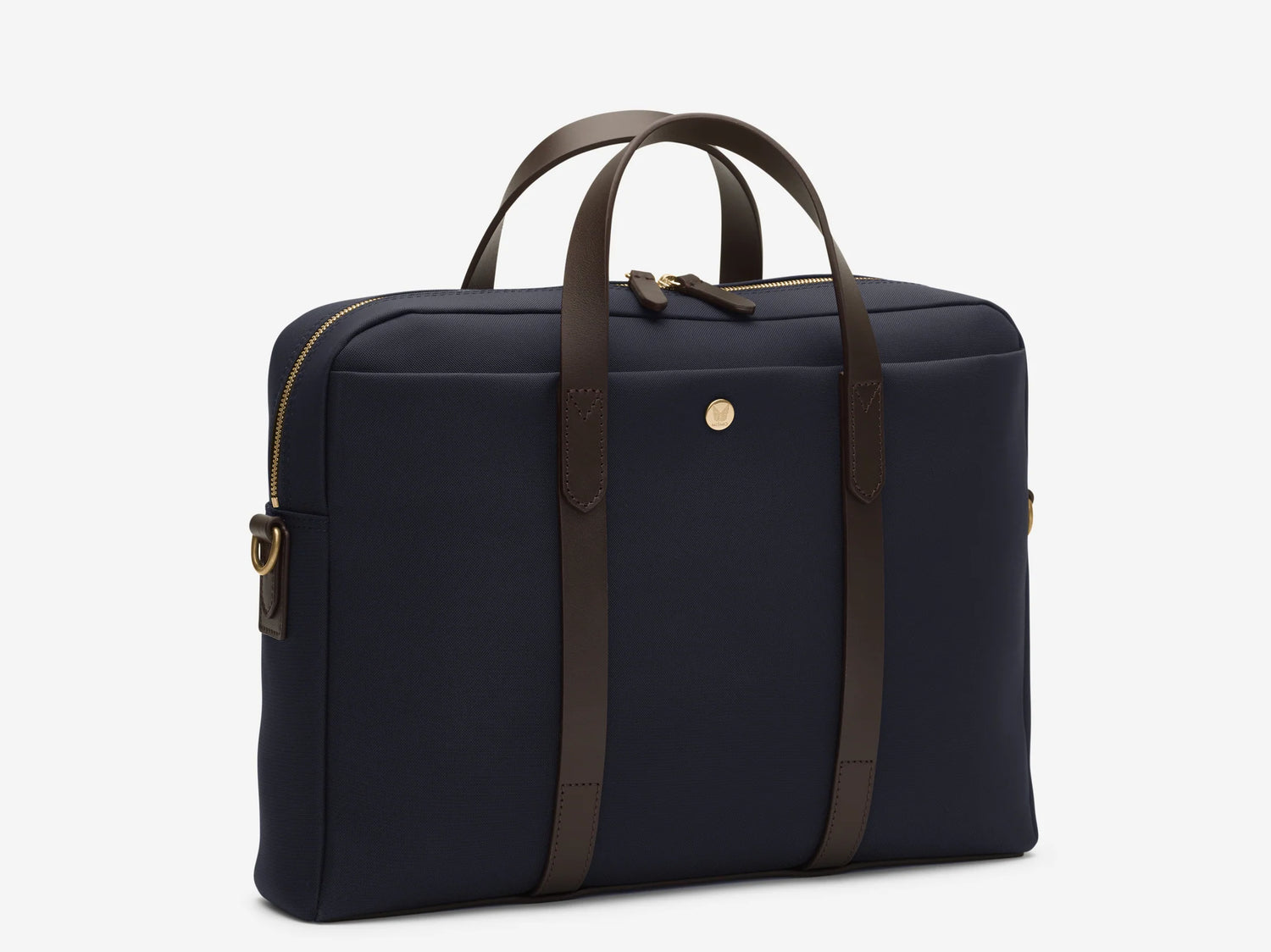 Mismo M/S Aspire - Navy / Dark Brown