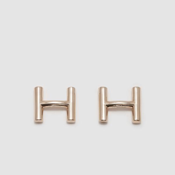 Codis Maya Phi Barrel Cufflink / Rose gold