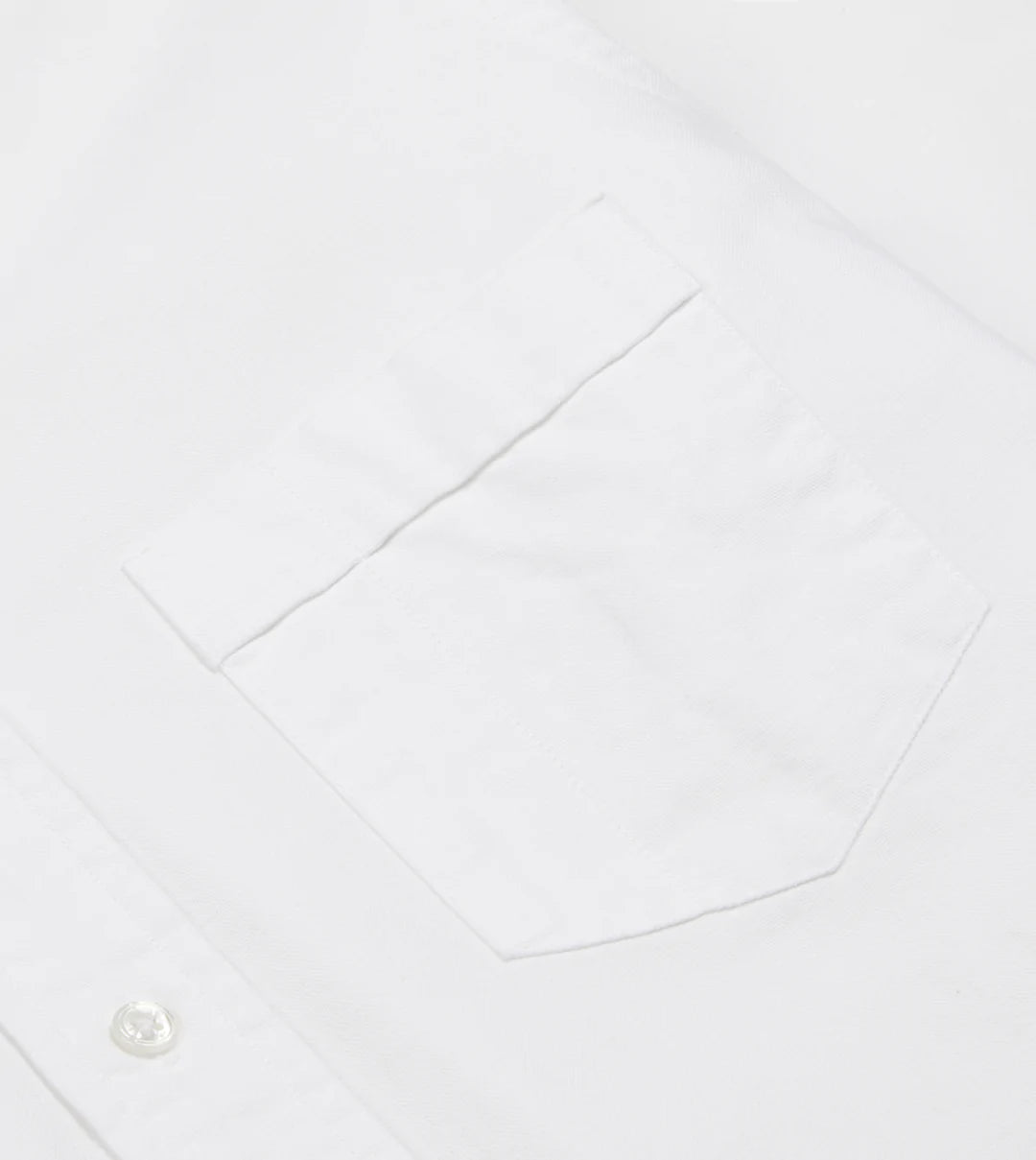 Drake's Oxford Button-Down Shirt / White