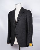 TAGLIATORE Checkered Jacket / Black & Gray