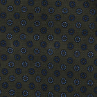 Viola Milano Micro Floral Selftipped Italian Silk Tie / Forest Mix