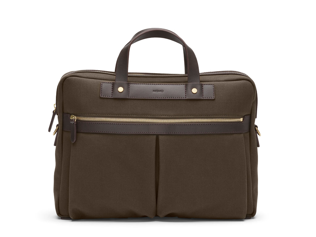 Mismo M/S Office Army Dark Brown – Vaatturiliike Sauma Oy