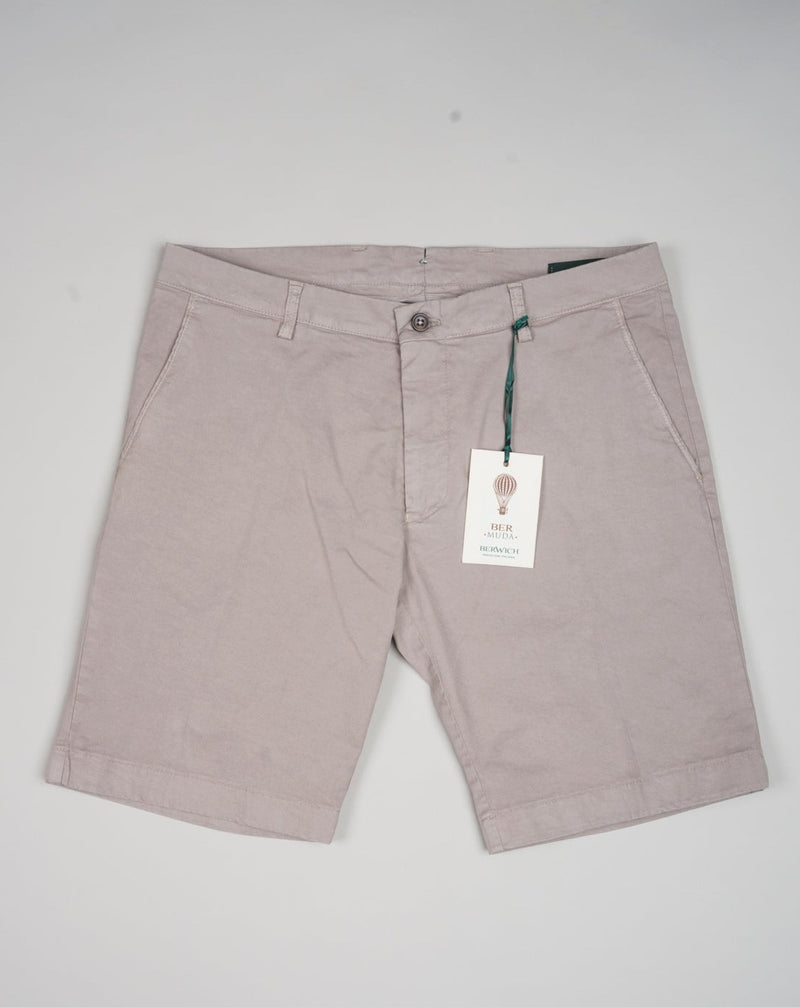 Berwich Bermuda Cotton Shorts / Grigio