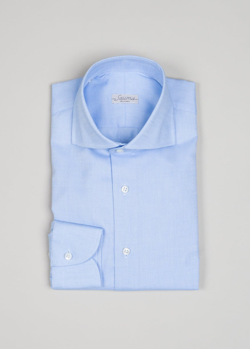 Sauma Private Label Royal Oxford Shirt / Light Blue