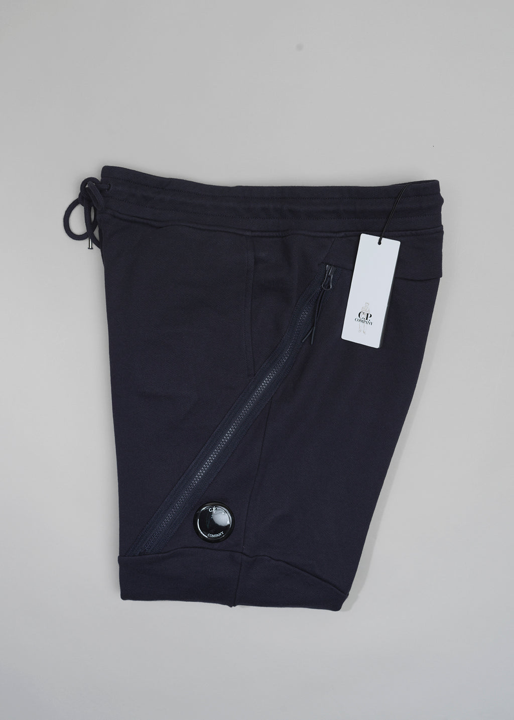 C.P. Company Diagonal Raised Fleece Sweatpants Navy