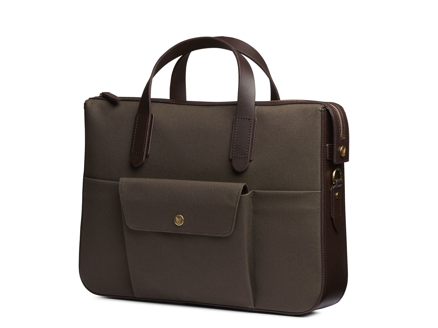 M/S Briefcase is a handy yet stylish casual bag for the office. Separate inside laptop compartment (15